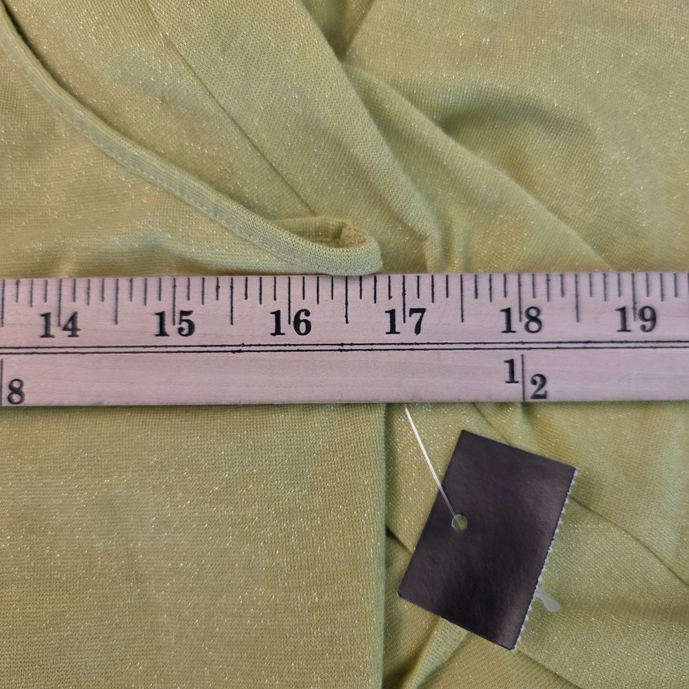 INC International Concepts Intimates Green Shimmer Robe & Cami Set Size 2pc - Picture 13 of 16
